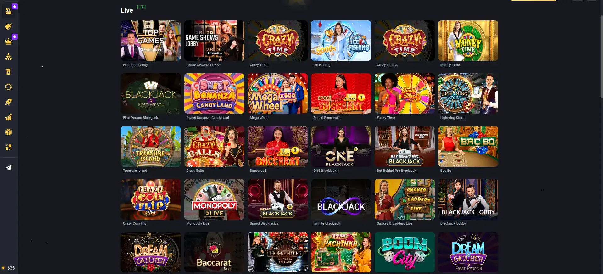 Экран игрового слота онлайн казино Джет